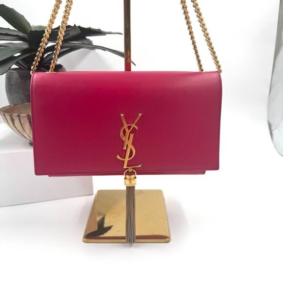 YSL Laurent Medium Kate with Tassel Crossbody Shoulder Bag GHW - Picture 2 of 14